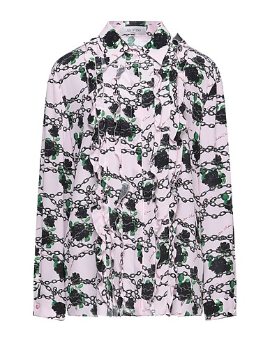 VALENTINO GARAVANI Floral shirts & blouses Pink 100% Silk